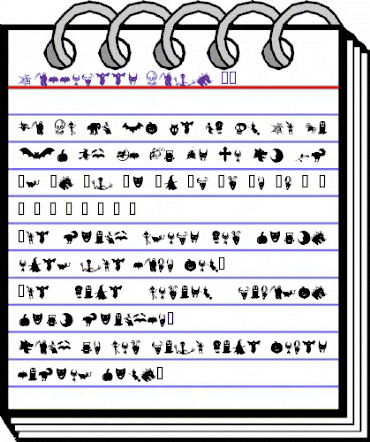 Halloween_Bats 01 Regular animated font preview Halloween_Bats 01 Regular animated font preview