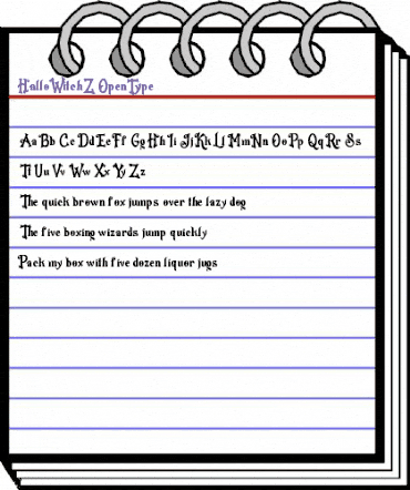 HalloWitchZ Regular animated font preview HalloWitchZ Regular animated font preview