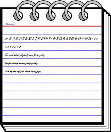 Handover Regular animated font preview Handover Regular animated font preview