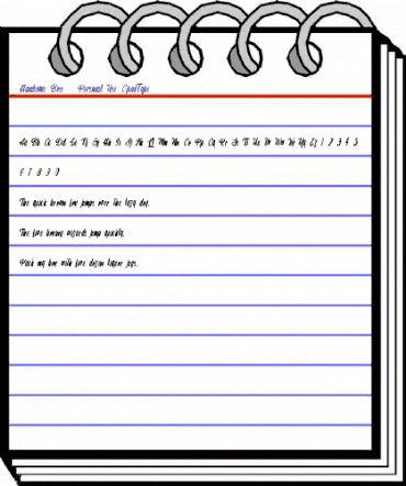 Handsome Boss - Personal Use Regular animated font preview Handsome Boss - Personal Use Regular animated font preview