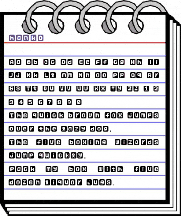hanko Regular animated font preview hanko Regular animated font preview