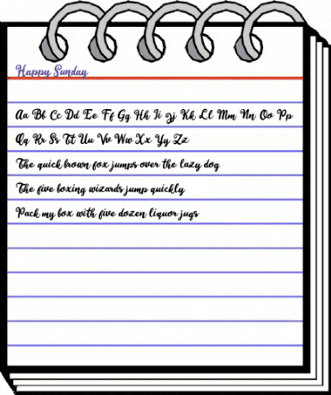 Happy Sunday Happy Sunday animated font preview Happy Sunday Happy Sunday animated font preview