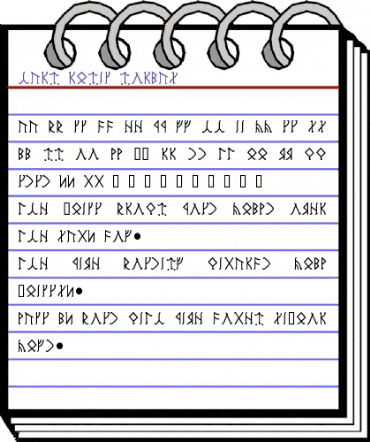 Harn Runic Normal animated font preview Harn Runic Normal animated font preview