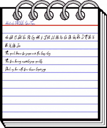 Hatedo FREE Regular animated font preview Hatedo FREE Regular animated font preview