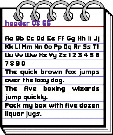 header 08_65 Regular animated font preview header 08_65 Regular animated font preview
