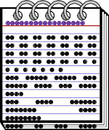 HeadsTorsiButtons Regular animated font preview