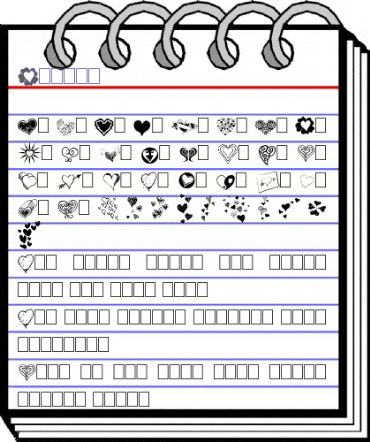 Heartz Regular animated font preview Heartz Regular animated font preview