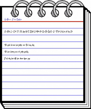 Heathers Free Regular animated font preview Heathers Free Regular animated font preview