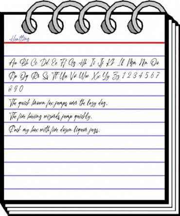 Heatting Regular animated font preview Heatting Regular animated font preview