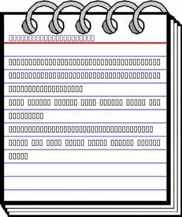 Heavenetica3 ThinOblSH animated font preview