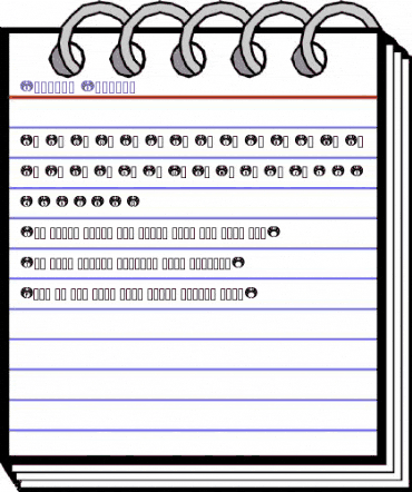 Hedhead Regular animated font preview