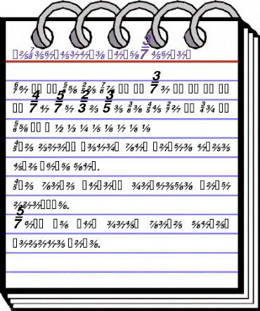 HeFractions BoldItalic animated font preview HeFractions BoldItalic animated font preview