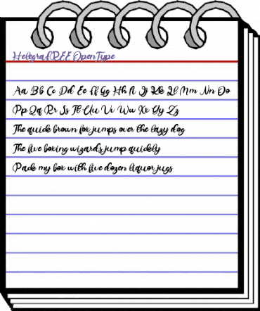 Helegra FREE Regular animated font preview Helegra FREE Regular animated font preview