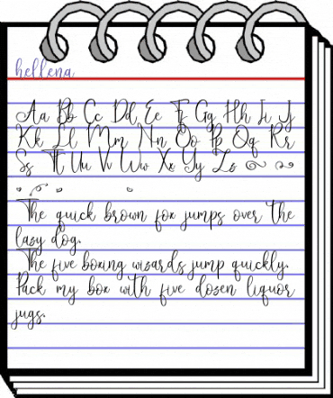 hellena Regular animated font preview hellena Regular animated font preview