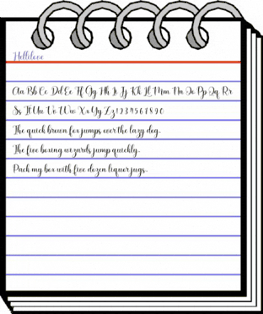 Hellilove Regular animated font preview Hellilove Regular animated font preview