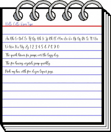 Hello Cello Regular animated font preview Hello Cello Regular animated font preview