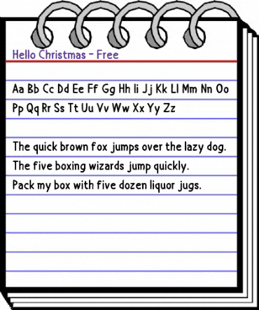 Hello Christmas - Free Regular animated font preview Hello Christmas - Free Regular animated font preview