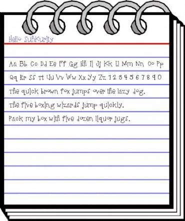 HelloSuhKurity Medium animated font preview HelloSuhKurity Medium animated font preview