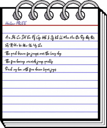 Hellow FREE Regular animated font preview Hellow FREE Regular animated font preview