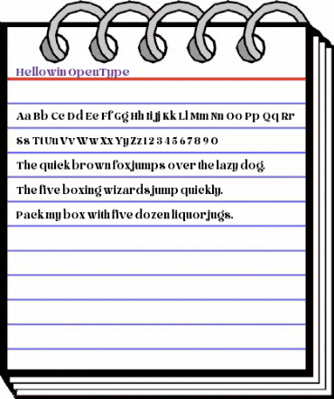 Hellowin Regular animated font preview Hellowin Regular animated font preview