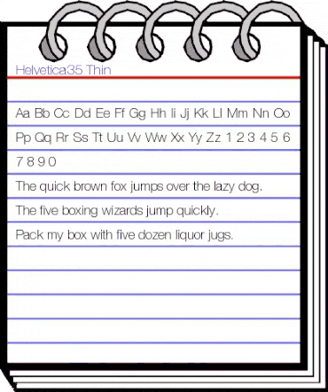Helvetica35-Thin Thin animated font preview Helvetica35-Thin Thin animated font preview
