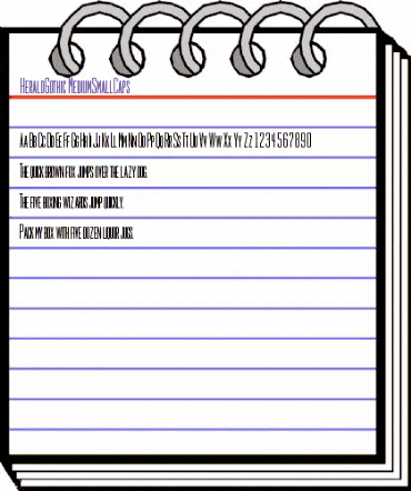 HeraldGothic Regular animated font preview HeraldGothic Regular animated font preview