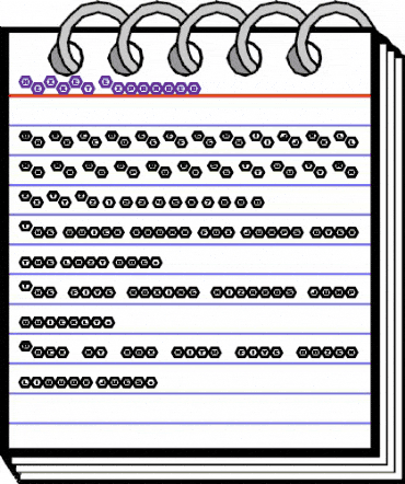 HeXkEy Expanded Regular animated font preview