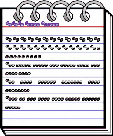 HeXkEy Laser Italic Regular animated font preview