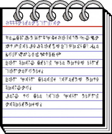 HFF Floral Stencil Regular animated font preview HFF Floral Stencil Regular animated font preview