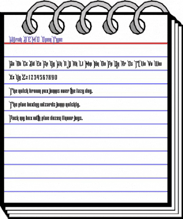 Hijrah_DEMO Regular animated font preview Hijrah_DEMO Regular animated font preview