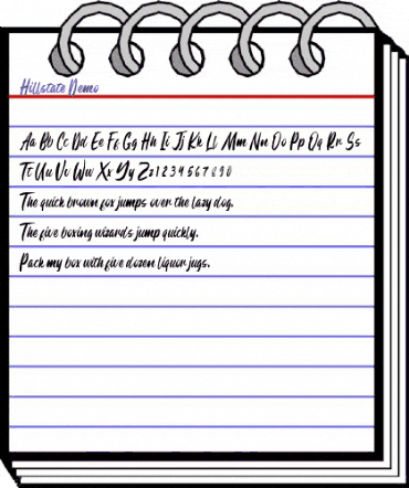 Hillstate Demo Regular animated font preview Hillstate Demo Regular animated font preview