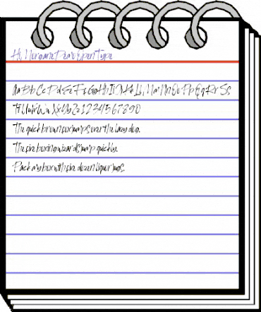 Hi Morgane Demo Regular animated font preview Hi Morgane Demo Regular animated font preview