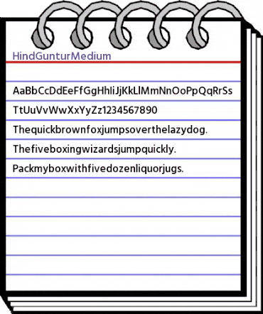 Hind Guntur Medium Regular animated font preview Hind Guntur Medium Regular animated font preview