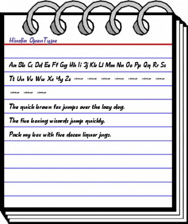 Hindia Regular animated font preview Hindia Regular animated font preview