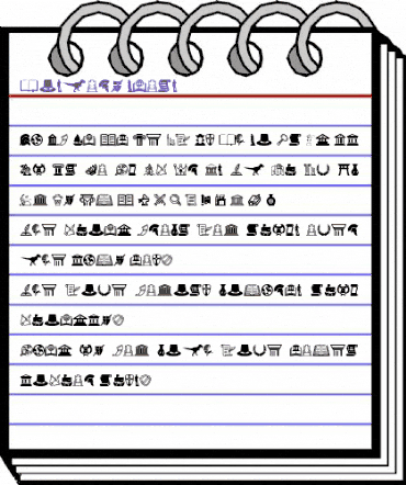 History Icons Regular animated font preview