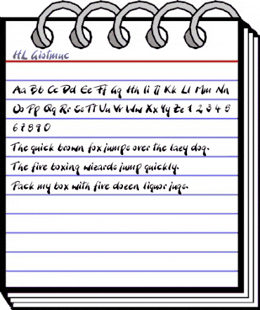 HL Giotmuc Regular animated font preview HL Giotmuc Regular animated font preview