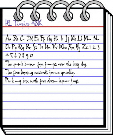 HL Thuphap 4BK Regular animated font preview HL Thuphap 4BK Regular animated font preview