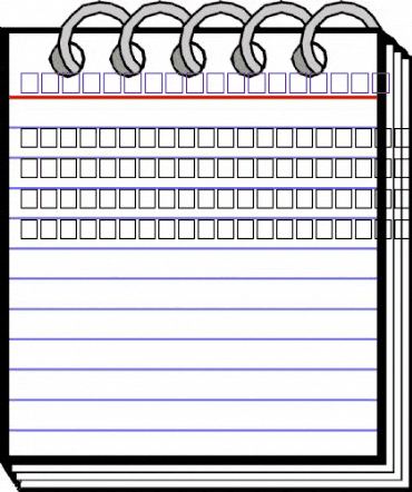 Hodgepodge Regular Regular animated font preview