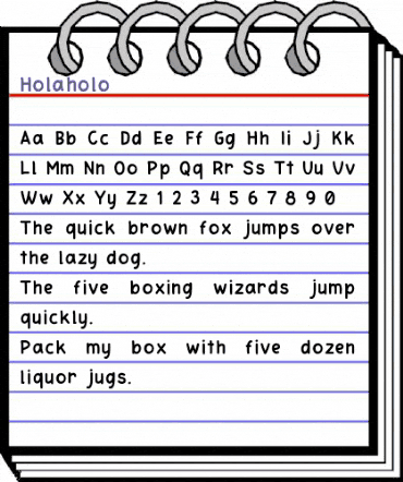 Holaholo Regular animated font preview Holaholo Regular animated font preview