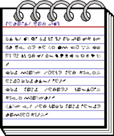 Holiday Mix ICG Regular animated font preview Holiday Mix ICG Regular animated font preview