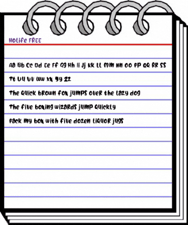 Holife FREE Regular animated font preview Holife FREE Regular animated font preview