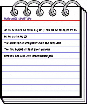 Holife FREE Regular animated font preview Holife FREE Regular animated font preview