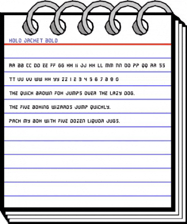 Holo-Jacket Bold Bold animated font preview Holo-Jacket Bold Bold animated font preview