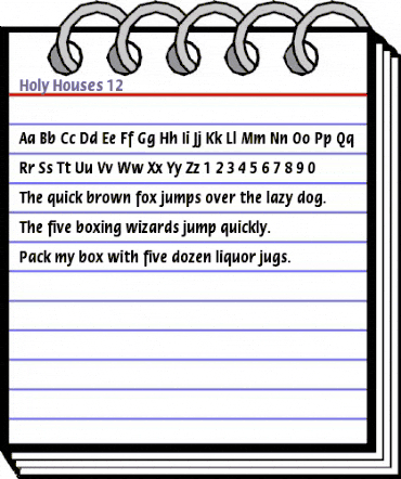 Holy Houses 12 Regular animated font preview Holy Houses 12 Regular animated font preview