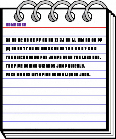 Homebase Regular animated font preview Homebase Regular animated font preview
