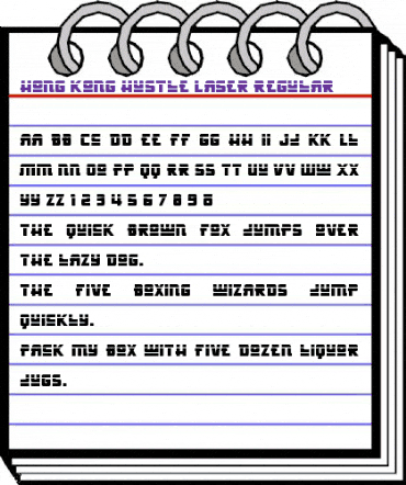 Hong Kong Hustle Laser Regular animated font preview Hong Kong Hustle Laser Regular animated font preview