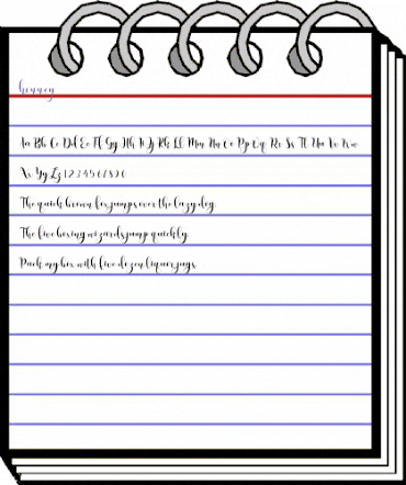 honney Regular animated font preview honney Regular animated font preview