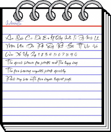 Honnitta Regular animated font preview Honnitta Regular animated font preview