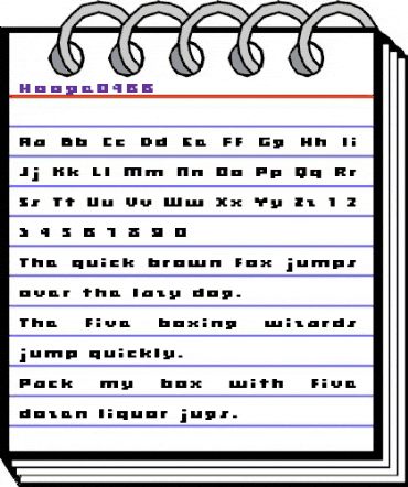 hooge 04_66 Regular animated font preview hooge 04_66 Regular animated font preview