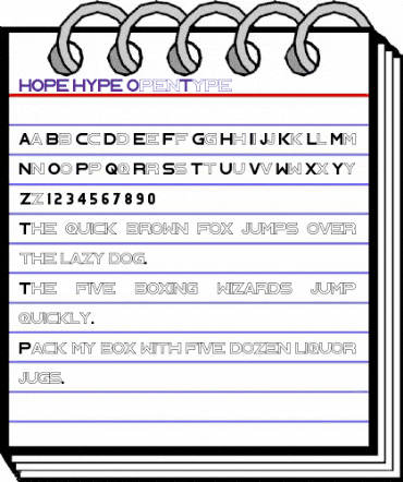 HOPE-HYPE Regular animated font preview HOPE-HYPE Regular animated font preview